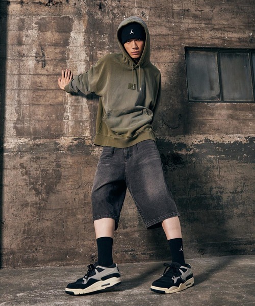JORDAN BRAND(ジョーダンブランド)の「《セットアップ対応商品》ジョーダン フライト フリース メンズ プルオーバー パーカー / Jordan Flight Fleece Men's Pullover Hoodie FV7249-222 Medium Olive(パーカー・メンズ・オリーブ・S/M/L/XL/XS)」の13枚目の写真