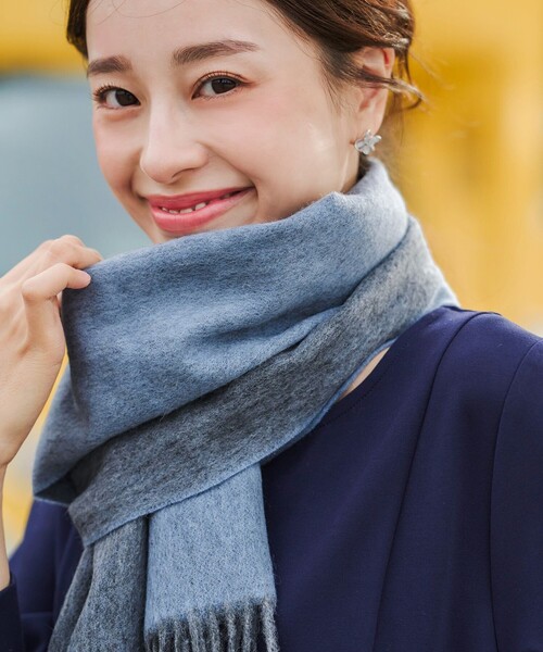 ウール100％】リバーシブルマフラー（マフラー）｜Tiaclasse（ティア