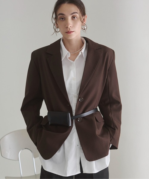 EPHEMERAL テーラードセットアップ セットアップ対応】オーバーサイズ シングル テーラード