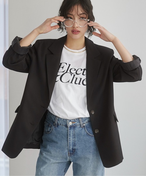 セットアップ対応】オーバーサイズ シングル テーラード