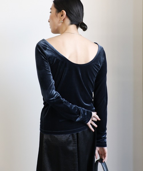 select MOCA（セレクトモカ）の「クラッシュサテンロングスカート（スカート・レディース・カーキ/ブラック/グレー・MEDIUM/LARGE）」の19枚目の写真