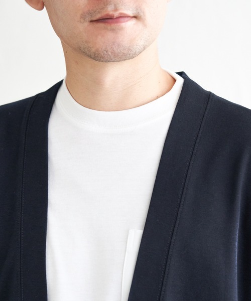 ikka(イッカ)の「ダンボールカーデインナーセット(カーディガン/ボレロ・メンズ・グリーン/ベージュ/ネイビー・XL/L/M/S)」の16枚目の写真
