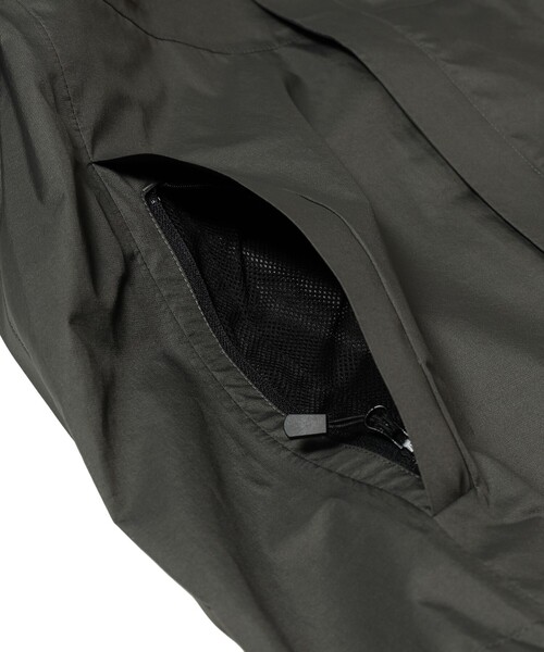 B:MING by BEAMS（ビーミングバイビームス）の「3レイヤー ミリタリー パーカ（ナイロンジャケット・メンズ・グリーン系その他/ブラック・S/M/L/XL）」の7枚目の写真