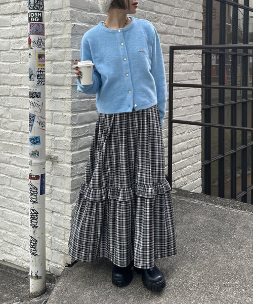 【週末限定価格】 ✨トクコプルミエヴォル ロングニットカーディガン ゆったり セール】ケーブルニットロングカーディガン（カーディガン/ボレロ