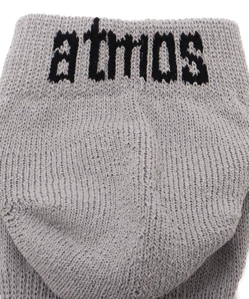 atmos(アトモス)の「atmos Paper Yarn Ankle Socks / アトモス ペーパー ヤーン アンクル ソックス(ソックス/靴下・メンズ・グレー/ブラック/カーキ/ホワイト・25-27)」の14枚目の写真