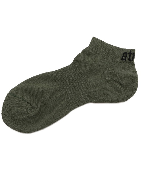 atmos(アトモス)の「atmos Paper Yarn Ankle Socks / アトモス ペーパー ヤーン アンクル ソックス(ソックス/靴下・メンズ・グレー/ブラック/カーキ/ホワイト・25-27)」の19枚目の写真
