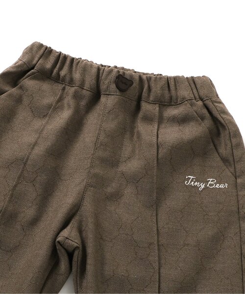 apres les cours（アプレレクール）の「tinybear フォーマルハーフパンツ（その他パンツ・キッズ・ブラウン・100/110/120/90）」の14枚目の写真