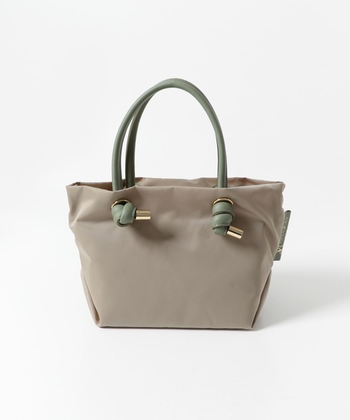 VIOLAd'ORO（ヴィオラドーロ）の「VIOLAd’ORO　BIANCA XS（トートバッグ・レディース・ブラック系その他/ライトブルー/ピンク系その他/ブラック/ベージュ/グリーン/ベージュ系その他/ライトベージュ/ダークブラウン・X-SMALL）」の6枚目の写真