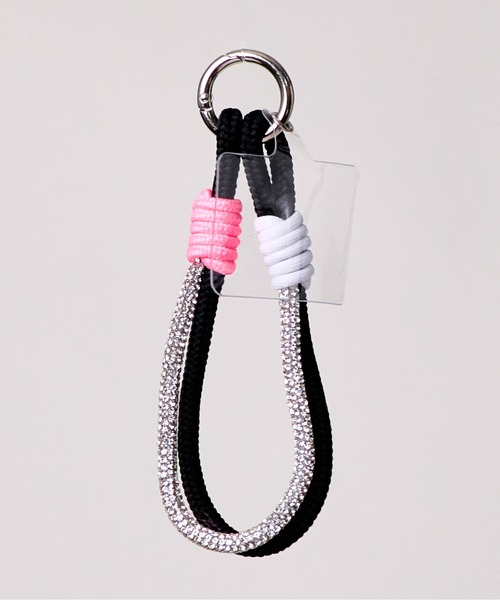 3-12C22 モノトーン キラキラ パラコード ロープ ハンドストラップ チャーム（スマホグッズ）｜CALIFORNIA OUTFITTERS（カリフォルニア アウトフィッターズ）