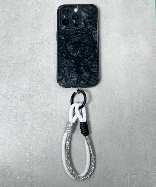 3-12C22 モノトーン キラキラ パラコード ロープ ハンドストラップ チャーム（スマホグッズ）｜CALIFORNIA OUTFITTERS（カリフォルニア アウトフィッターズ）