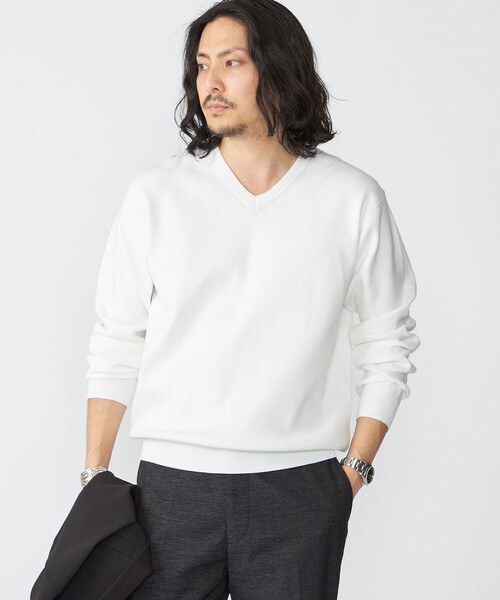 セール】【WEB限定】SHIPS:〈ネックが選べる/手洗い可能〉テレワーク