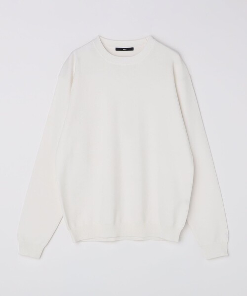 FATE ホワイト 長袖ニットセーター M 白 MAISON KITSUNE（メゾン キツネ） ニット セーター メンズ レディース