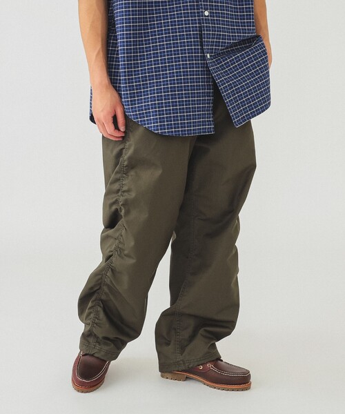 NULL（ヌル）の「【別注】NULL TOKYO / PUCKERING EASY PANTS（その他パンツ・メンズ・オリーブ/ブラック/オフホワイト・SMALL/LARGE/MEDIUM）」の4枚目の写真