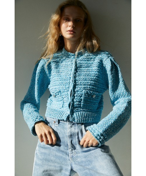 カーディガン Emani Cotton-blend Cardigan コットンブレンドニットカーディガン レディース セール】Emani Cotton-blend Cardigan コットンブレンドニット