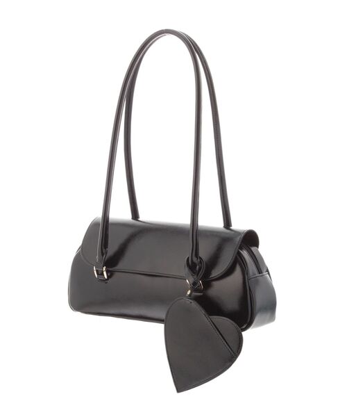 dazzlin（ダズリン）の「ハートチャームスクエアボックスバッグ（ハンドバッグ・レディース・ブルー/ブラック/ベージュ・FREE）」の11枚目の写真