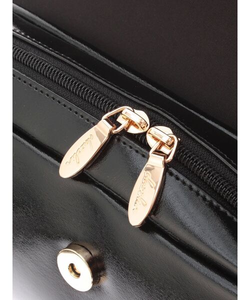 dazzlin（ダズリン）の「ハートチャームスクエアボックスバッグ（ハンドバッグ・レディース・ブルー/ブラック/ベージュ・FREE）」の14枚目の写真