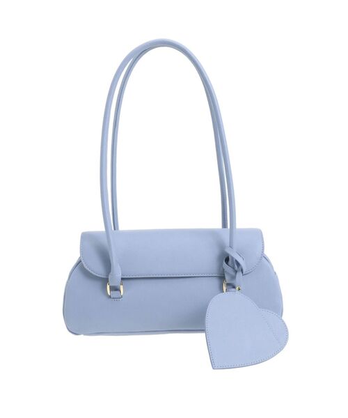 dazzlin（ダズリン）の「ハートチャームスクエアボックスバッグ（ハンドバッグ・レディース・ブルー/ブラック/ベージュ・FREE）」の17枚目の写真