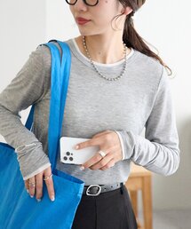 【WEB限定】レイヤードロングスリーブ
