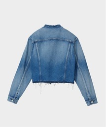 る*】様 チノCINOH ❤️丸襟デニムパールボタンジャケットGジャン新品 る*】様 チノCINOH ❤️丸襟デニムパールボタンジャケットGジャン新品