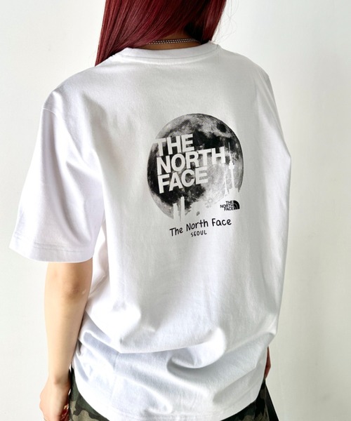 THE NORTH FACE(ザノースフェイス)の「THE NORTH FACE(ザ・ノースフェイス)/バックプリント コットン 半袖 Tシャツ/TNF SEOUL EDITION S/S R/TEE(Tシャツ/カットソー・レディース・ブラック/ホワイト/ホワイト系その他/ブラック系その他・M/L/XL/XXL)」の18枚目の写真