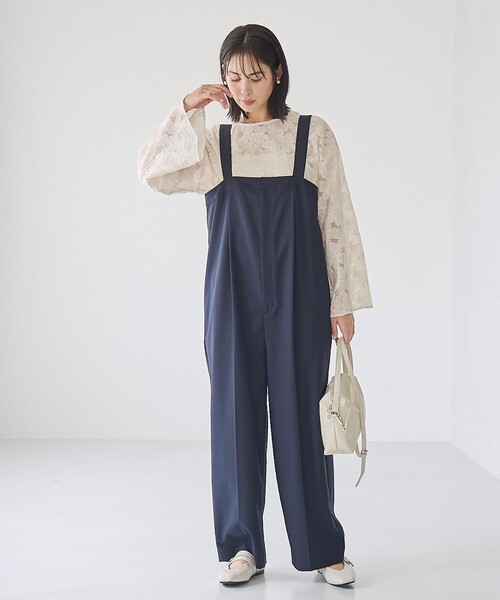 RONEL（ロネル）の「レースプルオーバーブラウス（シャツ/ブラウス・レディース・ホワイト/ブラック・S/M/L）」の3枚目の写真