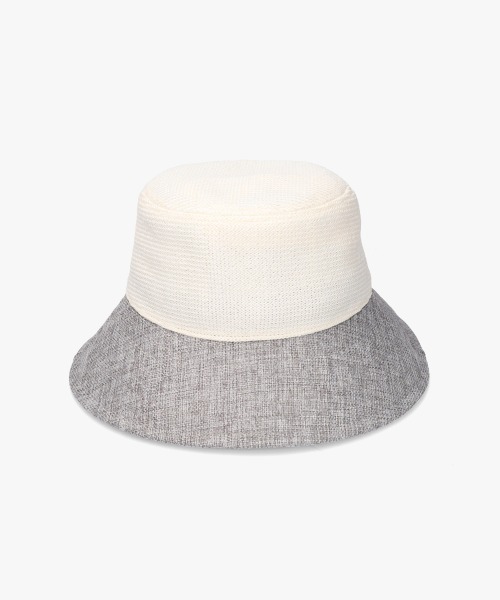 Chapeau d' O(シャポードオー)の「Chapeau d' O TwoTone Sheet Hat / シャポードオー(ハット・レディース・グレー/ベージュ・M/57.5cm)」の7枚目の写真