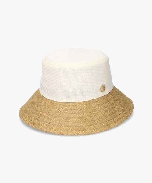 Chapeau d' O(シャポードオー)の「Chapeau d' O TwoTone Sheet Hat / シャポードオー(ハット・レディース・グレー/ベージュ・M/57.5cm)」の13枚目の写真