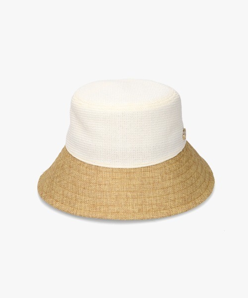 Chapeau d' O(シャポードオー)の「Chapeau d' O TwoTone Sheet Hat / シャポードオー(ハット・レディース・グレー/ベージュ・M/57.5cm)」の14枚目の写真