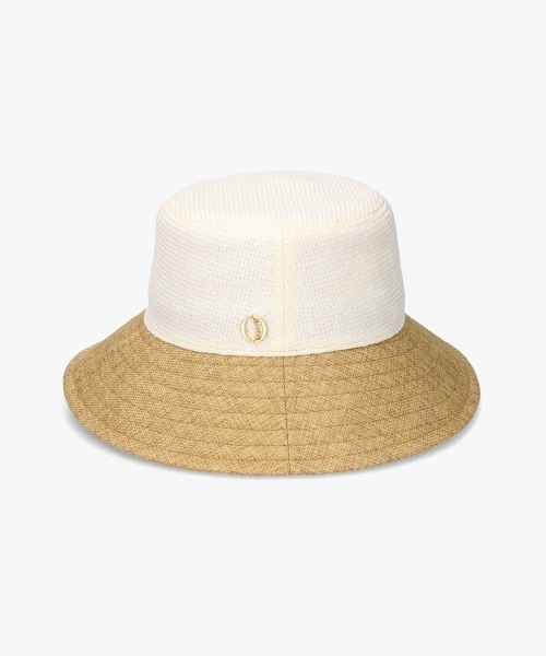 Chapeau d' O(シャポードオー)の「Chapeau d' O TwoTone Sheet Hat / シャポードオー(ハット・レディース・グレー/ベージュ・M/57.5cm)」の15枚目の写真