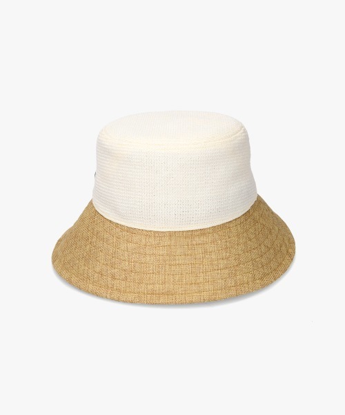 Chapeau d' O(シャポードオー)の「Chapeau d' O TwoTone Sheet Hat / シャポードオー(ハット・レディース・グレー/ベージュ・M/57.5cm)」の16枚目の写真
