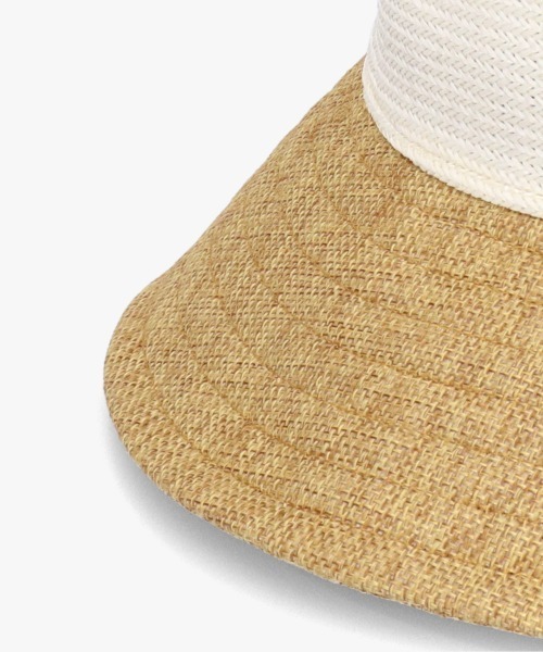 Chapeau d' O(シャポードオー)の「Chapeau d' O TwoTone Sheet Hat / シャポードオー(ハット・レディース・グレー/ベージュ・M/57.5cm)」の18枚目の写真