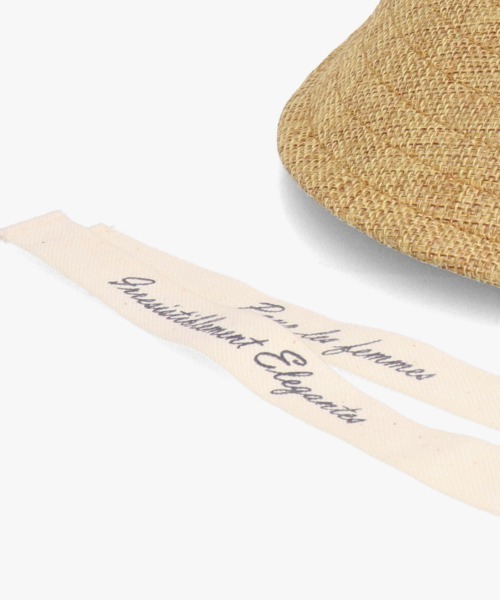 Chapeau d' O(シャポードオー)の「Chapeau d' O TwoTone Sheet Hat / シャポードオー(ハット・レディース・グレー/ベージュ・M/57.5cm)」の20枚目の写真