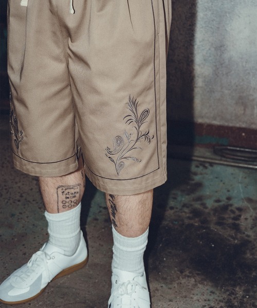 Subciety（サブサエティ）の「Embroidery shorts（その他パンツ・メンズ・ブラック/ベージュ/ネイビー・SMALL/MEDIUM/LARGE/X-LARGE）」の18枚目の写真