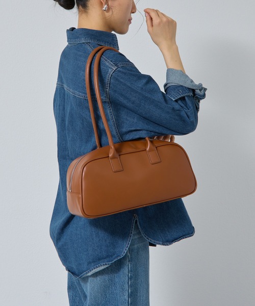 COLONY 2139（コロニートゥーワンスリーナイン）の「オブロンボストンバッグ（ボストンバッグ・レディース・レッド/キャメル/ブラック・FREE）」の14枚目の写真