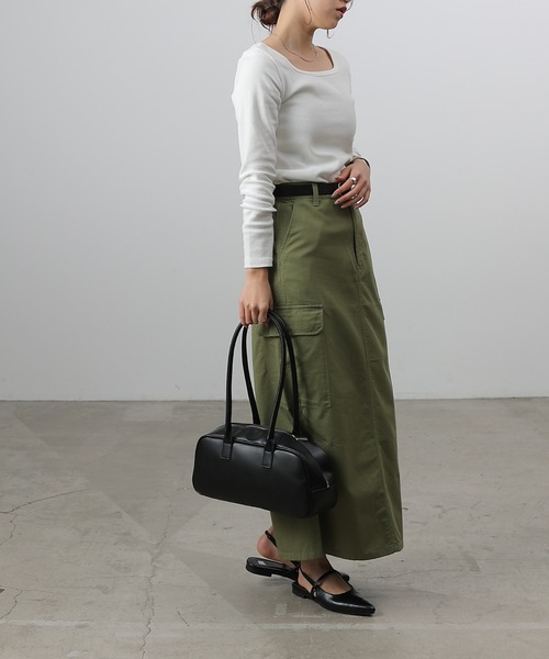 COLONY 2139（コロニートゥーワンスリーナイン）の「オブロンボストンバッグ（ボストンバッグ・レディース・レッド/キャメル/ブラック・FREE）」の10枚目の写真