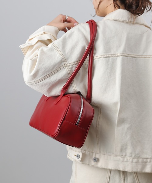 COLONY 2139（コロニートゥーワンスリーナイン）の「オブロンボストンバッグ（ボストンバッグ・レディース・レッド/キャメル/ブラック・FREE）」の22枚目の写真