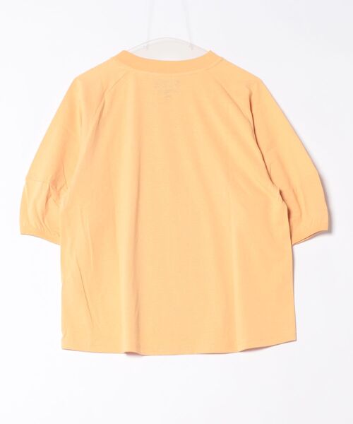 KRIFF MAYER Lady's Collection（クリフメイヤーレディースコレクション）の「【汗染み防止･撥水防汚･速乾･接触冷感】ウェットプロテクトランタンスリーブT（Tシャツ/カットソー・レディース・チャコール/ライトグリーン/カラフル/グレー/オフホワイト/その他5/パープル/オレンジ・LARGE/MEDIUM）」の9枚目の写真