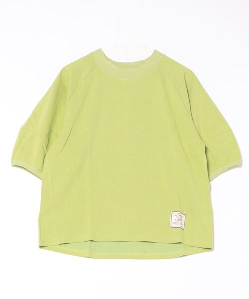 KRIFF MAYER Lady's Collection（クリフメイヤーレディースコレクション）の「【汗染み防止･撥水防汚･速乾･接触冷感】ウェットプロテクトランタンスリーブT（Tシャツ/カットソー・レディース・チャコール/ライトグリーン/カラフル/グレー/オフホワイト/その他5/パープル/オレンジ・LARGE/MEDIUM）」の22枚目の写真