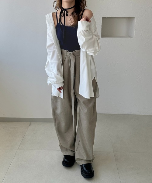 セール】【apres jour clair】カップ付きアメスリレイヤードチョーカー