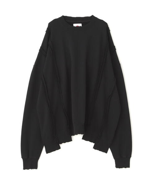 FR(13)NDS(フレンズ)の「FR(13)NDS/フレンズ/CREW NECK SWEAT(スウェット・メンズ・ブラック/グレー・F)」の9枚目の写真