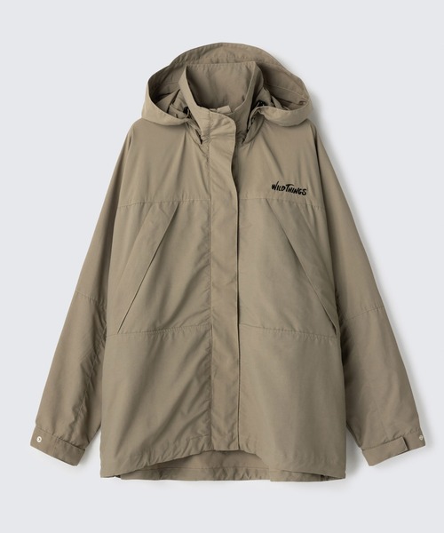 WILD THINGS（ワイルドシングス）の「W'Sシャモニージャケット│WS CHAMONIX JACKET（ナイロンジャケット・レディース・ブラック/パープル系1/オフホワイト/オレンジ系その他/ベージュ・M/S）」の4枚目の写真