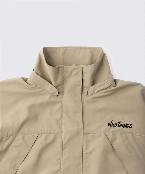 WILD THINGS（ワイルドシングス）の「W'Sシャモニージャケット│WS CHAMONIX JACKET（ナイロンジャケット・レディース・ブラック/パープル系1/オフホワイト/オレンジ系その他/ベージュ・M/S）」の16枚目の写真