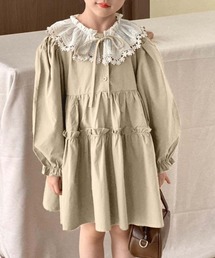 aimoha（アイモハ）の「【aimoha KIDS】クラシカルレースティアードワンピース（ワンピース・キッズ）」