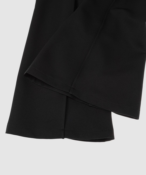 YOHEI OHNO(ヨウヘイオオノ)の「”Our Basic” Trousers (Refined)(スラックス・レディース・ブラック・36)」の4枚目の写真