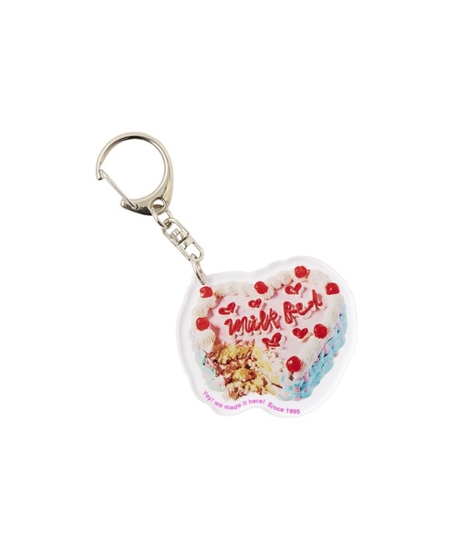 セール】30TH ANNIVERSARY CAKE KEYCHAIN（キーホルダー）｜MILKFED