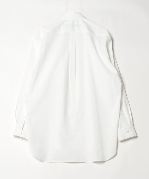 my beautiful landlet（マイビューティフルランドレット）の「【my beautiful landlet】 COHORUS RAMIE × SOLOTEX OVERSIZE REGULAR SHIRT（シャツ/ブラウス・メンズ・ブラック/チャコールグレー/ホワイト/ブラウン・0/1）」の14枚目の写真