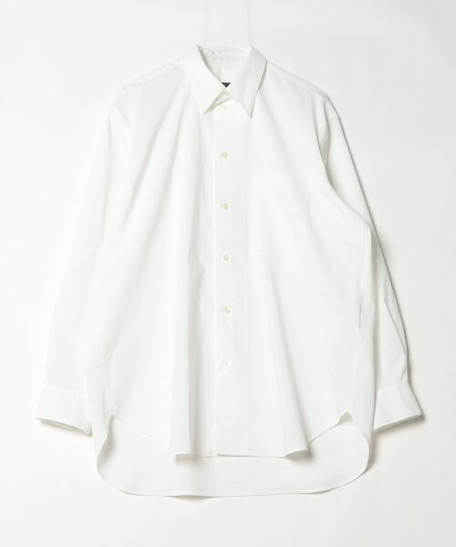 my beautiful landlet（マイビューティフルランドレット）の「【my beautiful landlet】 COHORUS RAMIE × SOLOTEX OVERSIZE REGULAR SHIRT（シャツ/ブラウス・メンズ・ブラック/チャコールグレー/ホワイト/ブラウン・0/1）」の13枚目の写真