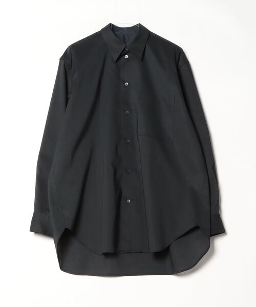 my beautiful landlet（マイビューティフルランドレット）の「【my beautiful landlet】 COHORUS RAMIE × SOLOTEX OVERSIZE REGULAR SHIRT（シャツ/ブラウス・メンズ・ブラック/チャコールグレー/ホワイト/ブラウン・0/1）」の20枚目の写真
