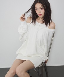 ENVYM | レイヤードライクスウェットワンピース(ワンピース)