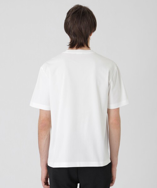 BLACK LABEL CRESTBRIDGE（ブラックレーベル・クレストブリッジ）の「【BLACK lab.】マーブルロゴグラフィックTシャツ（Tシャツ/カットソー・メンズ・ピンク系その他3/ブラック/オフホワイト・L/M/XL）」の6枚目の写真